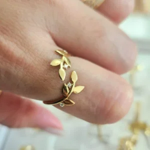Anillo Ramas 14k